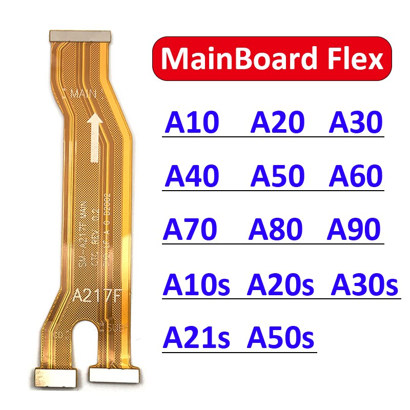 Connecteur de carte mÃ¨re flexible, cÃ¢ble pour Samsung A10 A20 A30 A40 A50 A60 A70 A80 A90 A21s A10s A20s A30s A50s