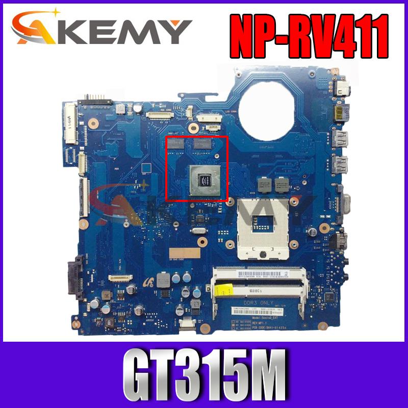 Akemy â carte mÃ¨re pour Samsung NP-RV411 RV411, carte vidÃ©o d'ordinateur portable, BA41-01423A, BA92-07395A, BA92-07395B, DDR3, GT315M