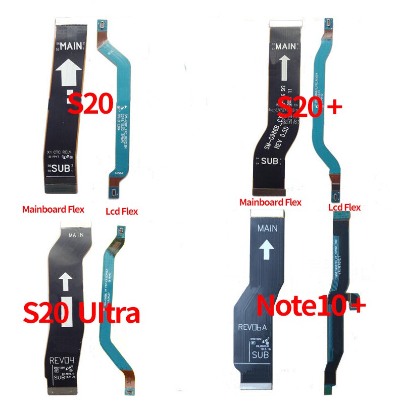 CÃ¢ble de connecteur de carte mÃ¨re flexible, pour Samsung Galaxy S20 S20 + S20 Ultra Note 10 + G980 G985 G988 N975 N976