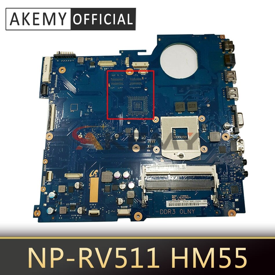 Carte mÃ¨re pour Samsung NP-RV511 RV511, pour ordinateur portable BA41-01432A BA92-07699A BA92-07699B HM55, 100% testÃ©e, livraison rapide