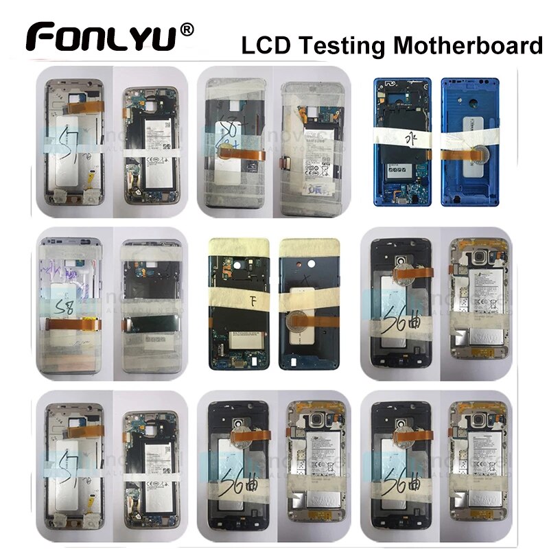 Testeur LCD carte mÃ¨re pour Samsung S6 Edge S7 S8 Plus S9 Plus S10 S10E Note 8/9 10 Plus, Test d'Ã©cran tactile LCD