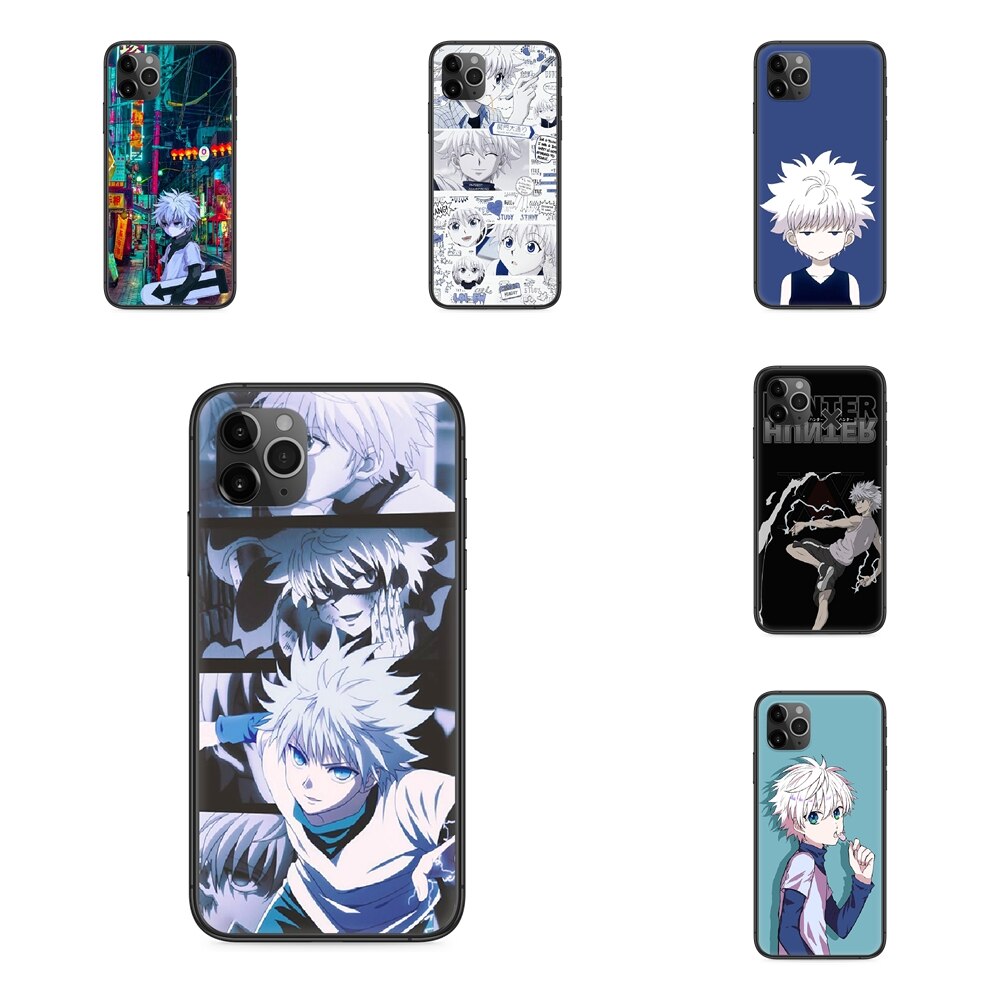 Ãtui de tÃ©lÃ©phone portable hunter Killua Zoldyck, pour Xioami Redmi Note 10 Pro 5G 9 9S 9T Max 8 7 6 5 4 Pro Max