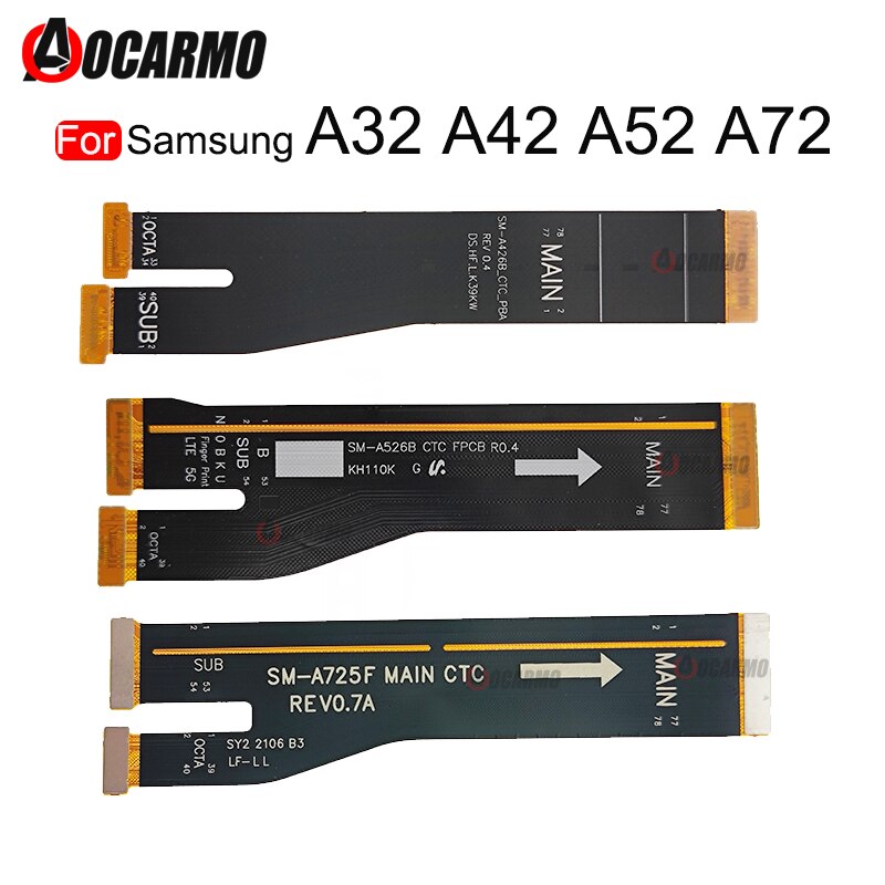 Connecteur de carte mÃ¨re pour Samsung Galaxy A42, A52, A72, A32, cÃ¢ble flexible, piÃ¨ce de rechange