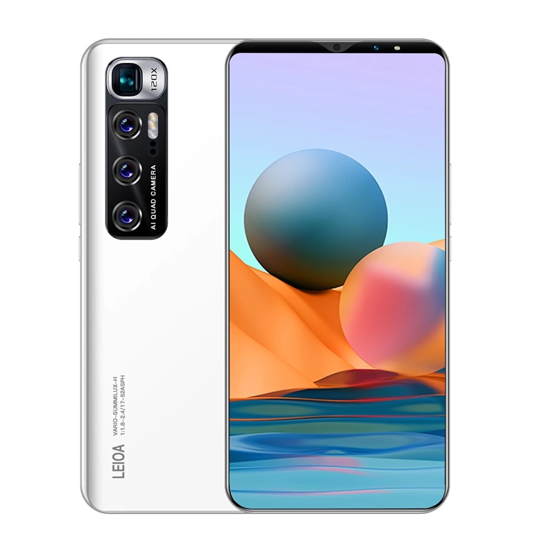 2021 Xiomi Radmi Note 10 Pro TÃ©lÃ©phone Intelligent 8G 256 GO 48MP CamÃ©ra 4G RÃ©seau 5G Double Carte SIM Cellulaire 6.1 pouces Android Mobile Mondial De TÃ©lÃ©phone Portable