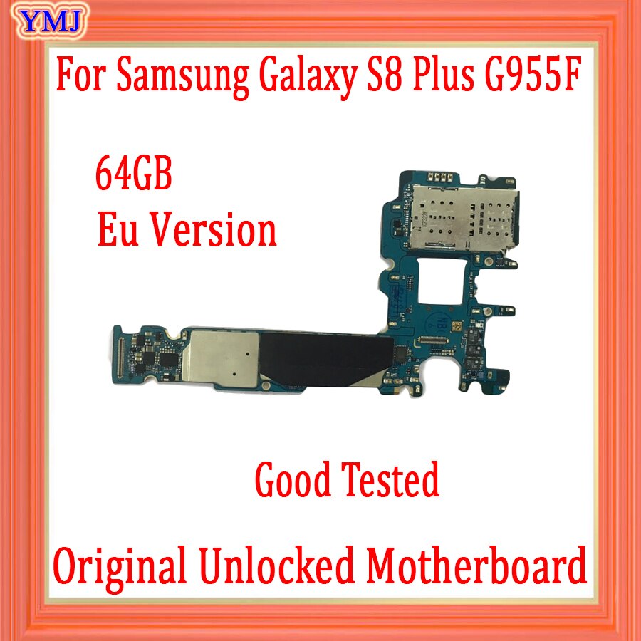 Carte mÃ¨re 64 go 100% originale dÃ©bloquÃ©e pour Samsung Galaxy S8 Plus, pour modÃ¨les G955F, G955FD, Version europÃ©enne