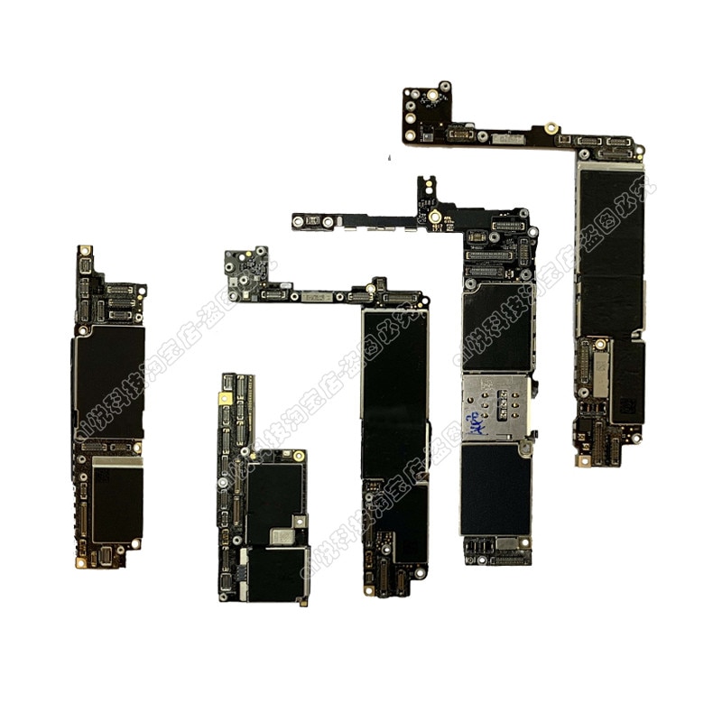 Carte mÃ¨re logique endommagÃ©e avec Nand pour Iphone 6G 6Plus 6S 6SP 7G 7Plus 8G 8P X XS XSMAX pour s'entraÃ®ner Ã  la rÃ©paration