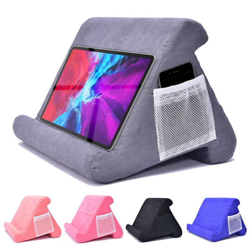 Coussin de repos pour tablette et tÃ©lÃ©phone, support en Ã©ponge pour la lecture, pour iPad Samsung Huawei Xiaomi, accessoires Ã  utiliser sur un lit ou un canapÃ©