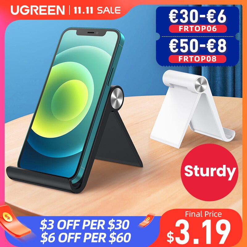 Ugreen â Support pliable rÃ©glable pour mobile, pour tablette, de bureau, de table,